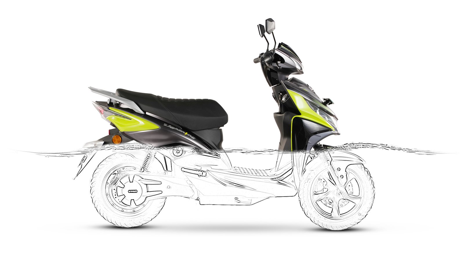 water resistant electric scooter